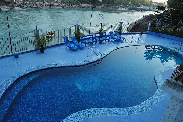 Ganga Beach Resort Rišikéš Exteriér fotografie